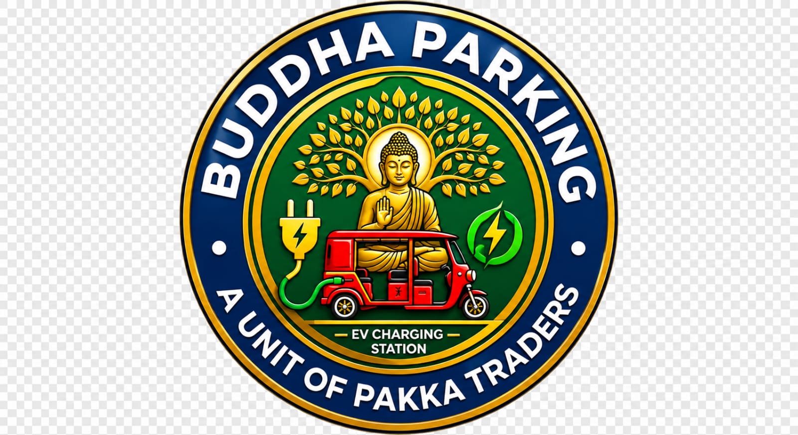 Buddha Parking Logo